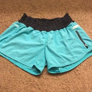 Lululemon blue shorts